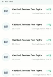 PayTM Send Money Offer – Earn ₹25 By Sending ₹1 For 5 Times
