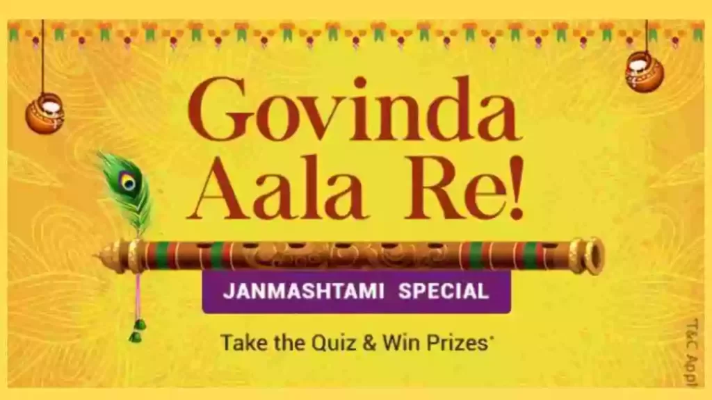 Firstcry Govinda Aala Re Quiz Answers 28 august