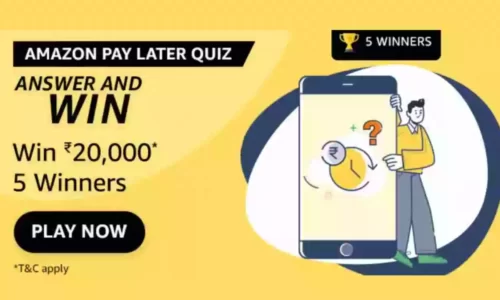 There are no annual fees and hidden charges with Amazon Pay Later. Amazon Quiz Answers