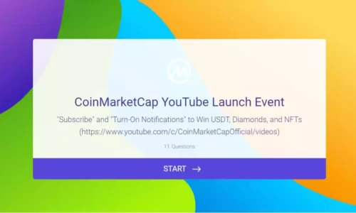 CoinMarketCap YouTube Launch Event Quiz Answers: Subscribe & Win Rewards