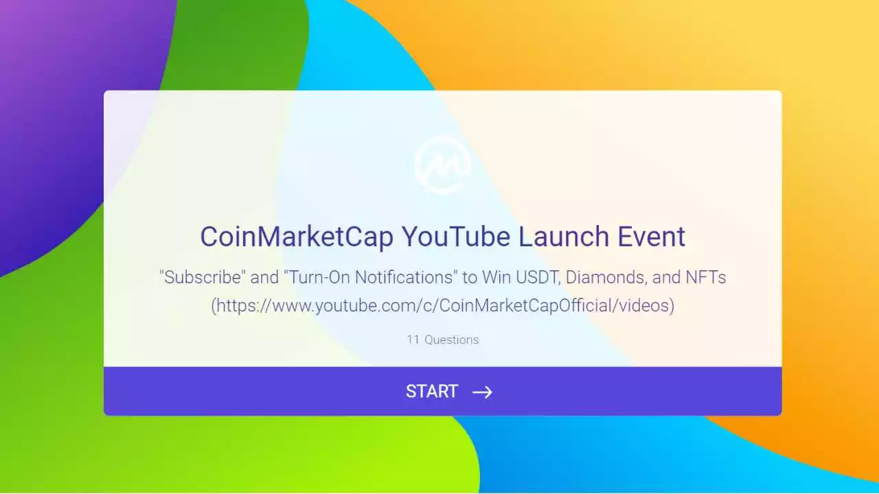 Read more about the article CoinMarketCap YouTube Launch Event Quiz Answers: Subscribe & Win Rewards