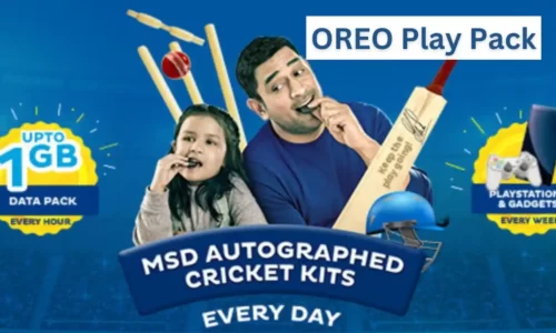 SMS Oreo Play Pack Code And Win Playstations, Gadgets & Many More!