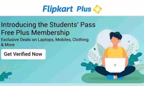 Flipkart Plus Student Offer: Students’ Pass Free Plus Membership