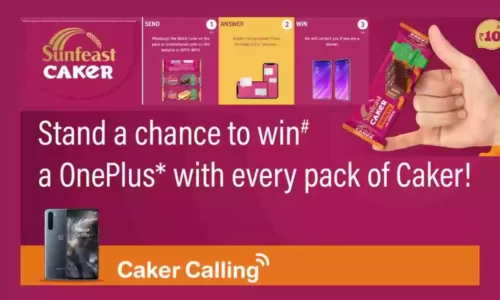 [Batch Code] Sunfeast Caker Promo Contest: Participate & Win OnePlus Smartphone
