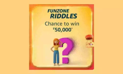 Funzone Amazon Festive Edition Riddles Quiz Answers: Win 50000