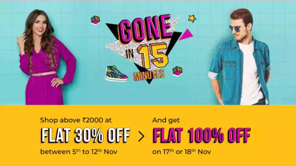 Fynd Gone in 15 Minutes Sale