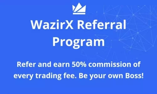 Wazirx Referral Code wxe3yeg7: Refer & Earn 50% Commission Of Every Trading Fee