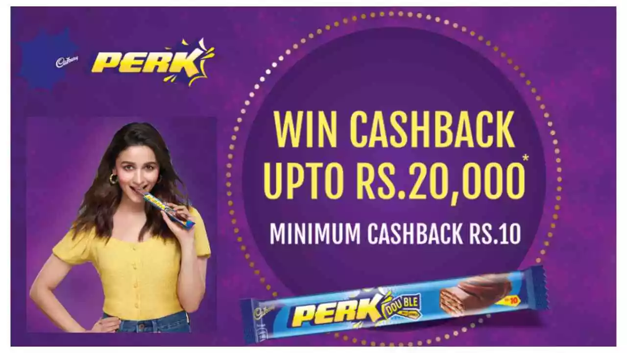 Read more about the article Apply Cadbury Perk Voucher Code & Win Up to ₹20000 Cashback