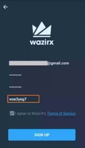Wazirx Referral Code