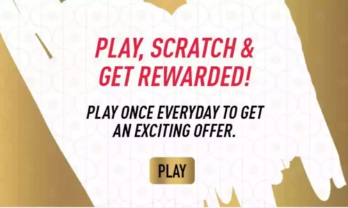 AJIO Play Scratch & Get Rewards: Win Upto ₹500 Ajio Points