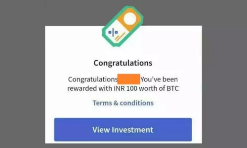 CoinDCX Coupon Code CZ100: Get Free Bitcoins Worth ₹100 Instantly