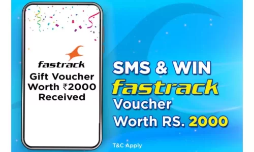 Get Happydent Fastrack Voucher Code, SMS & Win Fastrack Voucher Worth Rs.2000