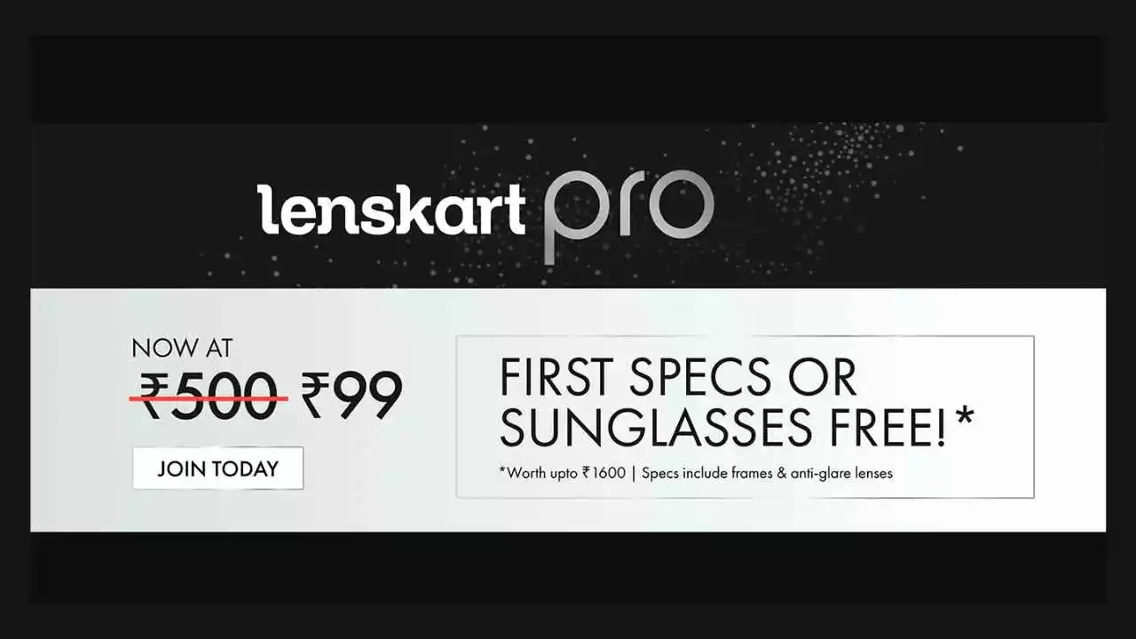 Read more about the article Lenskart Eyeglasses Offer: Buy Branded Glasses At Just ₹99