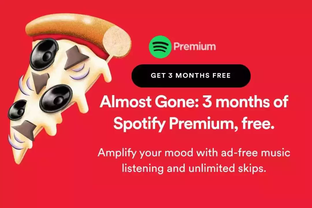 Spotify Free Premium Membership For 3 Months Worth ₹119/Month