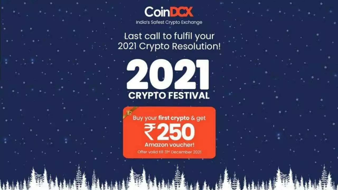 Read more about the article Get CoinDCX Free Amazon Voucher Worth Rs.250 On Your First Trade