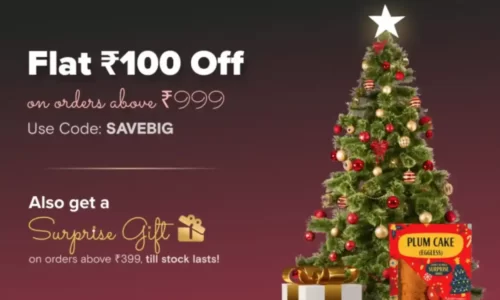 Swiggy Instamart Free Christmas Gift Offer | Valid Till Stocks Last