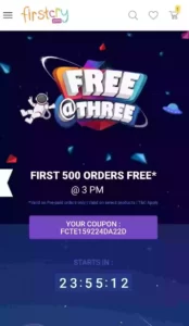Firstcry Free Shopping Sale Offer
