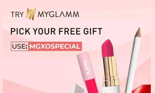 MyGlamm Free Rs 500 Shopping Offer: Use Coupon Code MGXOSPECIAL