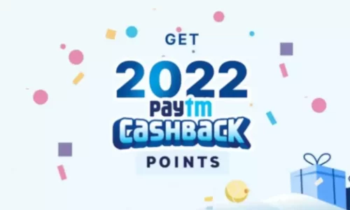 Paytm Get 2022 Cashback Points Offer: New Year Add Money Offer