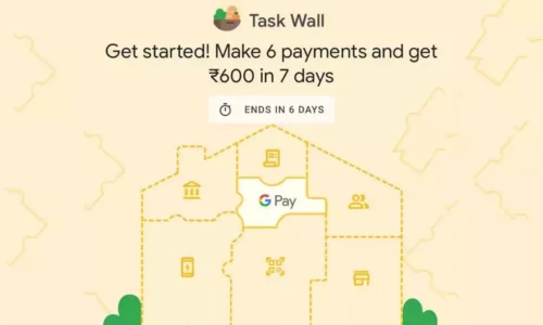 Google Pay Task Wall Offer: Collect Stamps & Win Free ₹600 