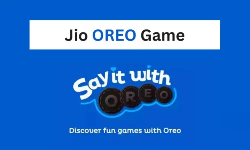 MyJio Oreo Game: Play And Win Free 12 Months Recharge Pack