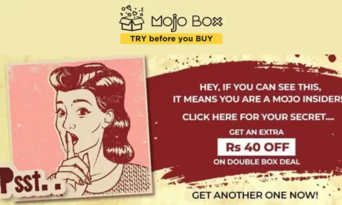Mojo Box Extra 40 Off On Double Box Deal: Offer For Mojo Insider