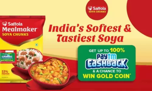 SMS Saffola Voucher Code & Win Upto 100% Paytm Cashback Or Gold Coin
