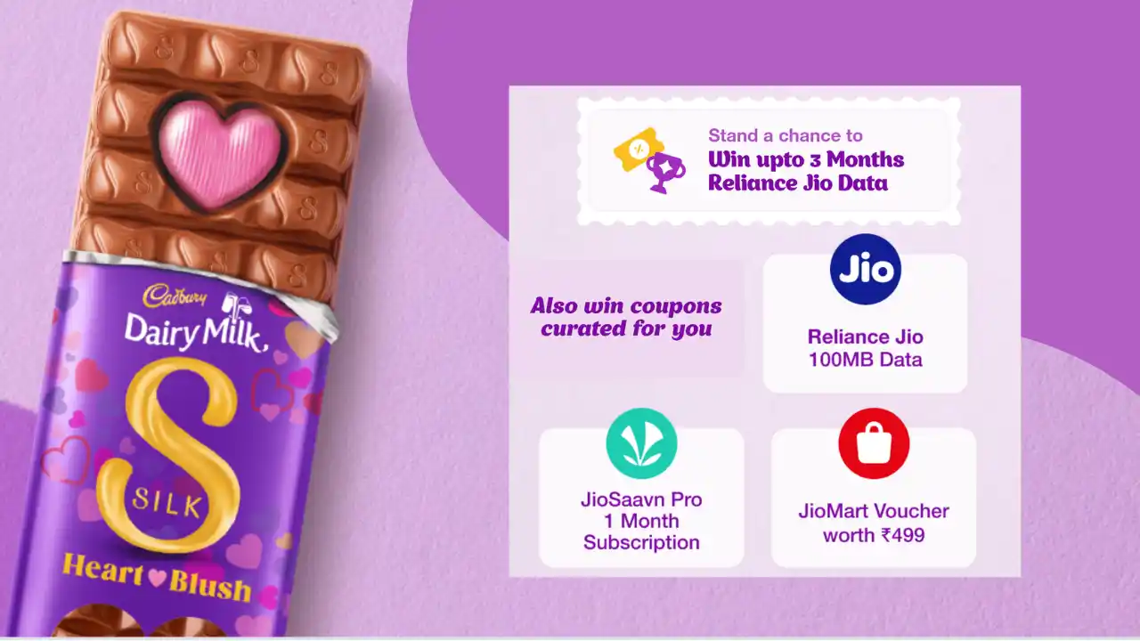 Read more about the article Free 3 Months Jio Recharge From Jio Cadbury Dairy Milk Silk Offer