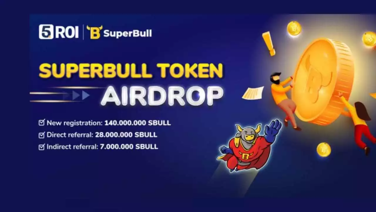 Read more about the article 5ROI Global SuperBull Token Airdrop: Signup & Get $20 | Referral Code