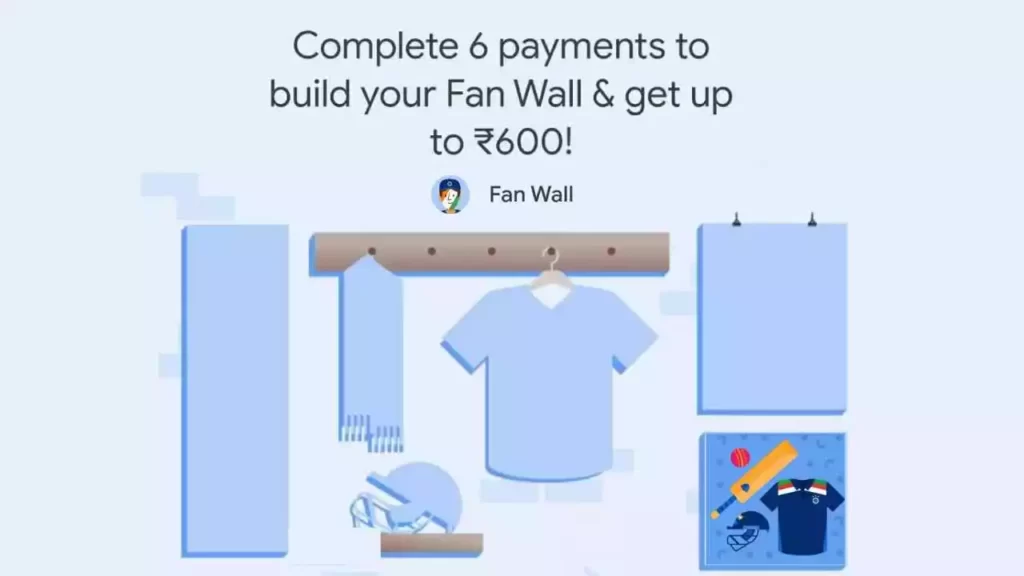 Google Pay Fan Wall