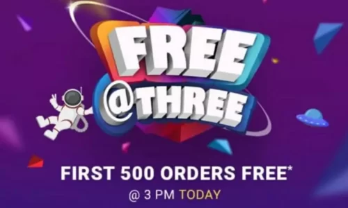 Firstcry Free At Three Shopping Offer @ 3 PM: Free ₹1500 Products