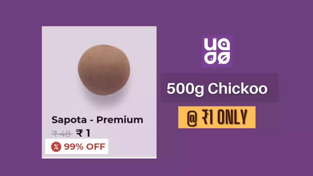 UrbanKisaan Rs.1 Chickoo