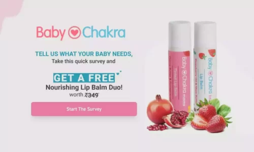 Baby Chakra Free Lip Balm Survey: Free Lip Balm Duo Worth ₹349