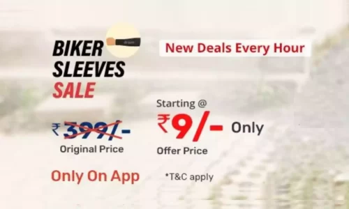 Droom Biker Sleeves Sale: Order @ ₹9 Only | 22nd April 2022