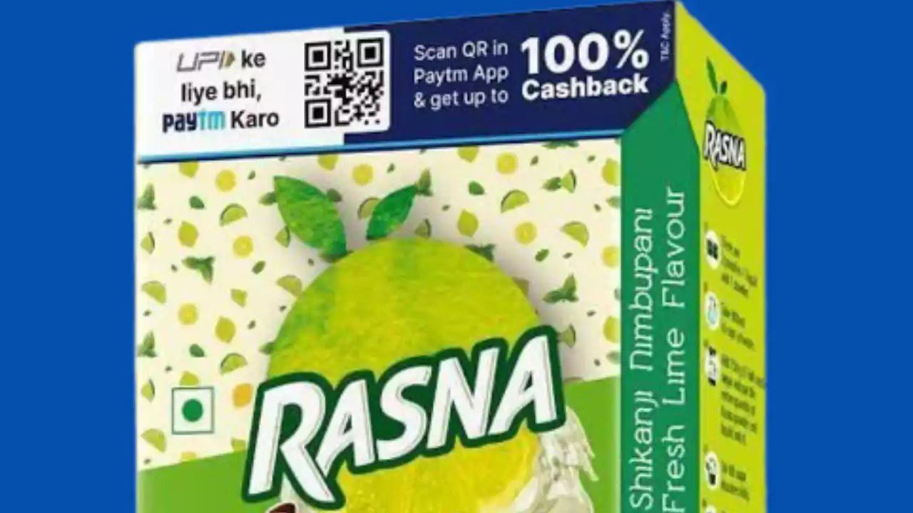 Read more about the article Paytm Rasna Offer: Scan QR Code And Get Upto 100% Cashback