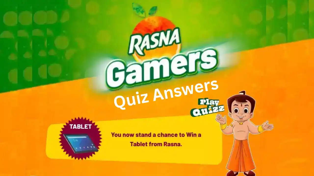 Read more about the article Rasna Gamers Quiz Answers: Play 3 Quiz Rounds & Win Tablet, Lolly Packs