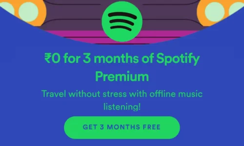 Spotify Premium 3 Months Free @ ₹0 | Premium Individual Plan