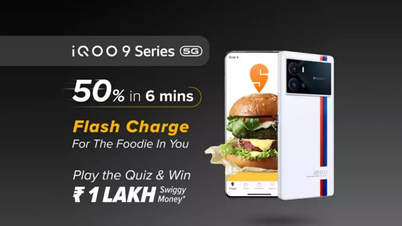 Read more about the article Swiggy iQOO 9 Series Quiz Answers: Win ₹1 Lakh Swiggy Money