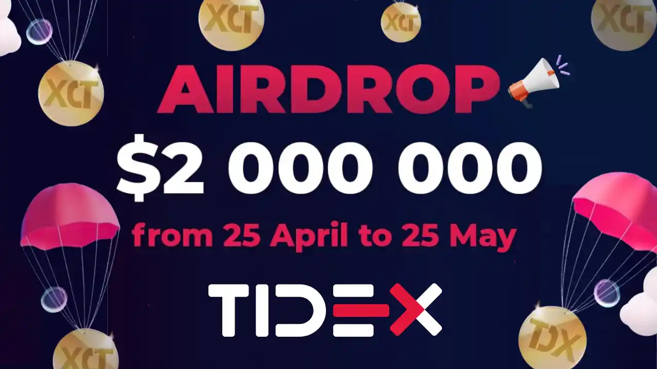 Read more about the article Tidex Exchange Airdrop: Earn 200 TDX Tokens Worth $20 | $10 Each Refer