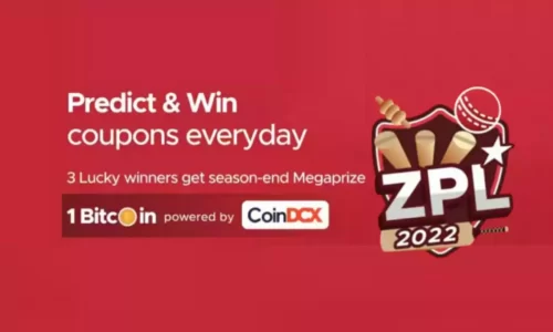 Zomato ZPL Predict & Win Coupons Everyday | Chance To Win 1 BitCoin!