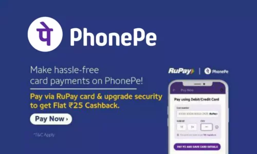 PhonePe: Secure Your Card & Earn ₹25 Cashback | User Specific