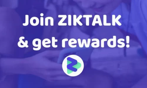 ZikTalk Referral Code: Signup & Earn 50 ZIK Tokens | 25 ZIK Per Refer
