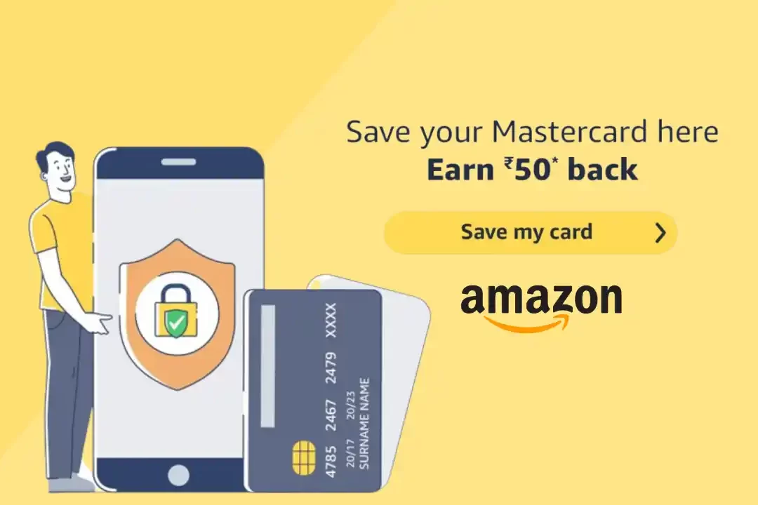 Amazon Pay: Save Master Card & Get ₹50 Cashback For Free
