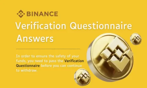 Binance: Withdraw Risk Warning Verification Questionnaire Answers 2022 | Solved