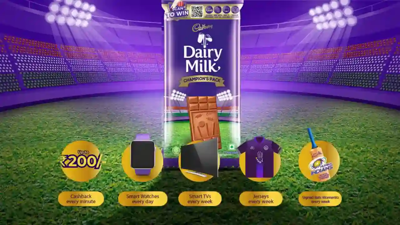 Read more about the article Cadbury Dairy Milk Cricket Contest: Score Runs & Win Cashback, Smart TV, Watch, Etc.