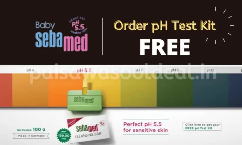 Sebamed Free pH Test Kit Sample | No Shipping Charges