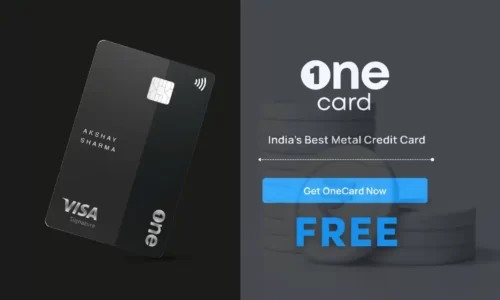 OneCard Referral Code: Free Metal Card For Lifetime + ₹2000/Refer