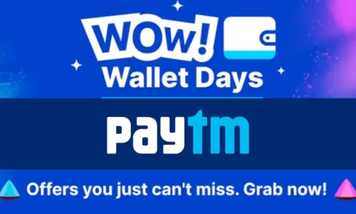 Paytm Wow Wallet Offers: Earn 2X Cashback Points, Flat ₹10, Upto ₹45 Cashback