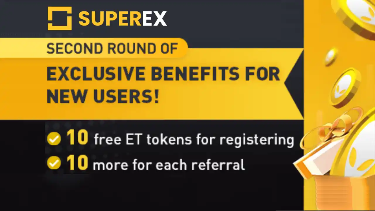 Read more about the article Signup And Get 10 ET Token Worth $10 | SuperEx Referral Code
