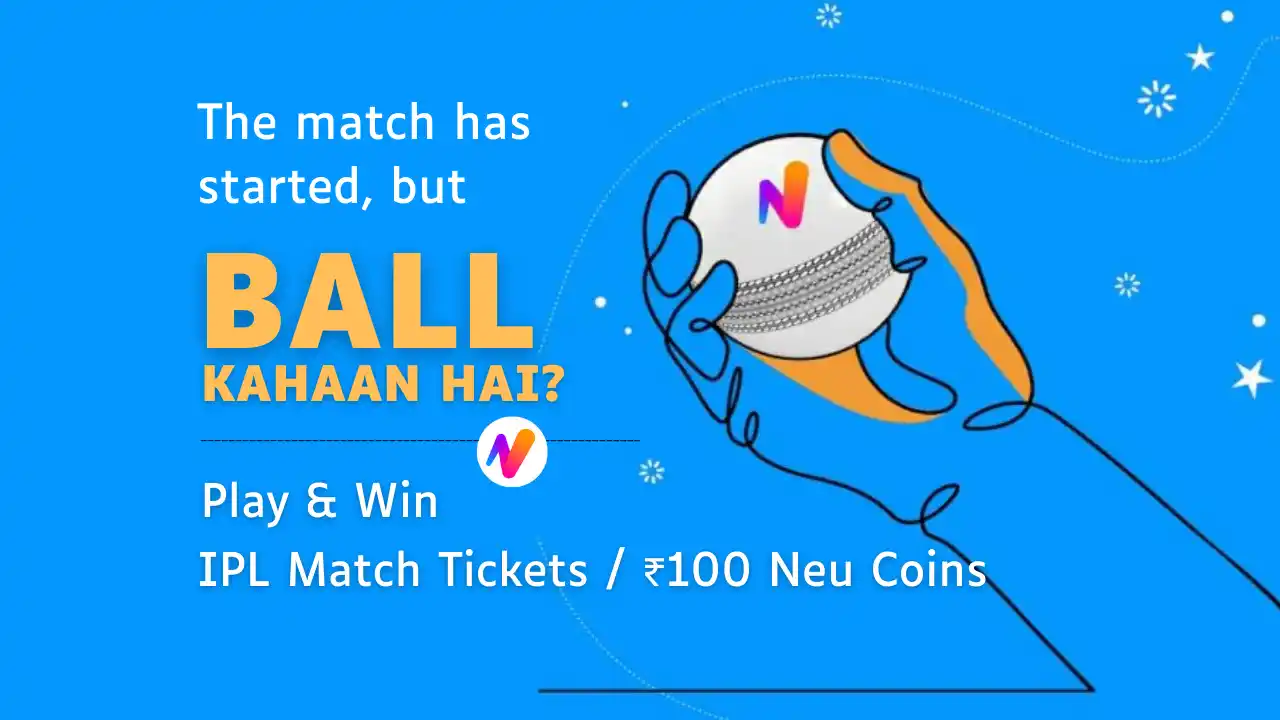Read more about the article TataNeu Ball Kahaan Hai Game: Win Free TATA IPL 2023 Match Tickets